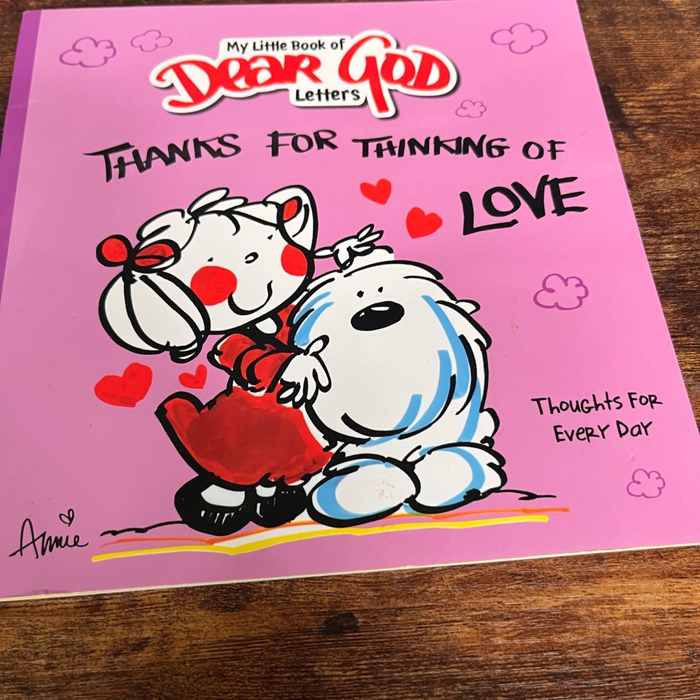My Little Book of Dear God letters (thanks for thinking of love).